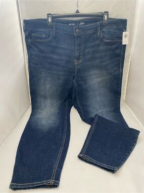 Old Navy Women’s Dark Indigo Skinny Jeans